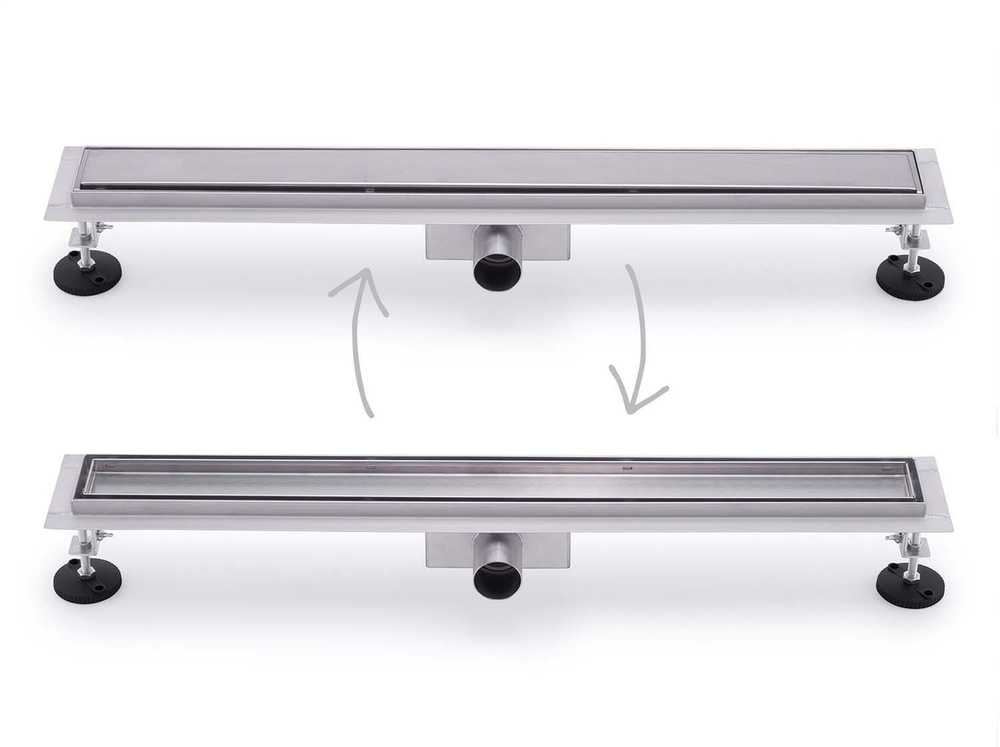 Linijinis trapas 60 cm 2in1 PLYTELĖS Berdsen