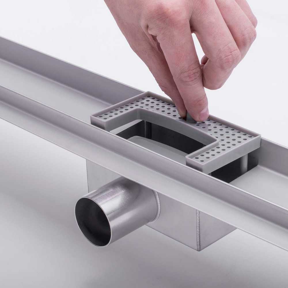 Linijinis trapas 60 cm 2in1 PLYTELĖS Berdsen