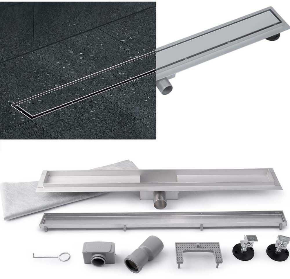 Linijinis trapas 70 cm 2in1 PLYTELĖS Berdsen