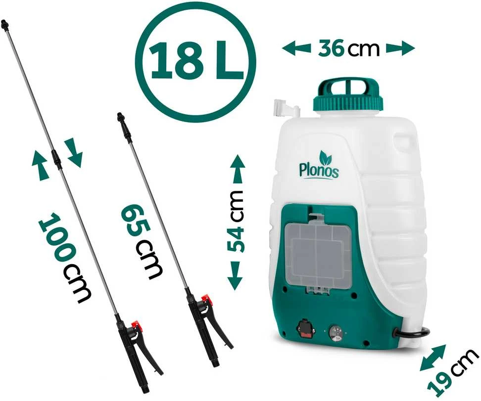 „Plonos PL-600“ akumuliatorinis purkštuvas