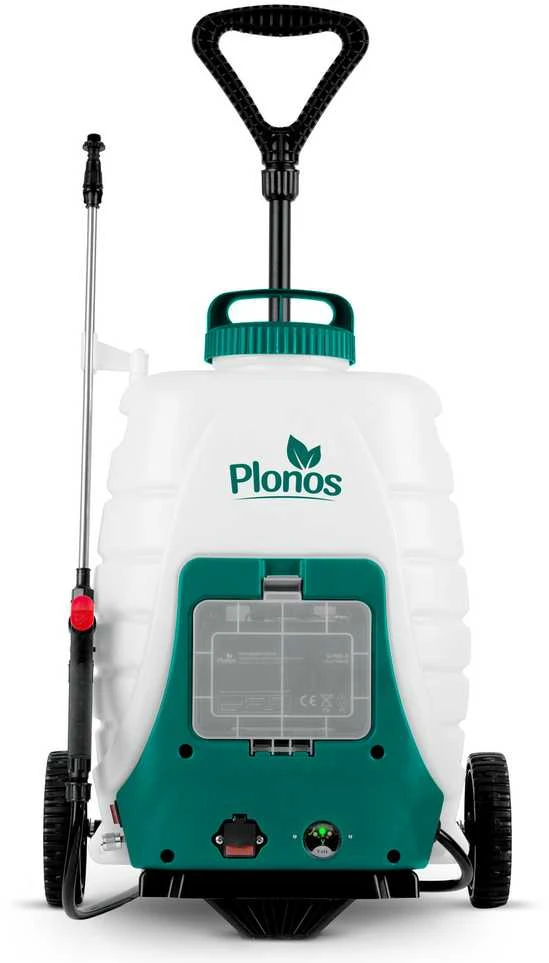 „Plonos PL-600“ akumuliatorinis purkštuvas su vežimėliu