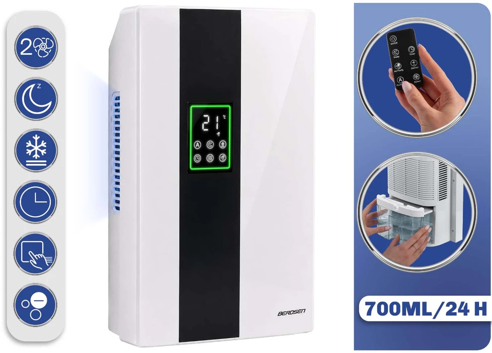 Oro sausintuvas - pochłaniacz wilgoci automatinis + pilot Berdsen BD-860
