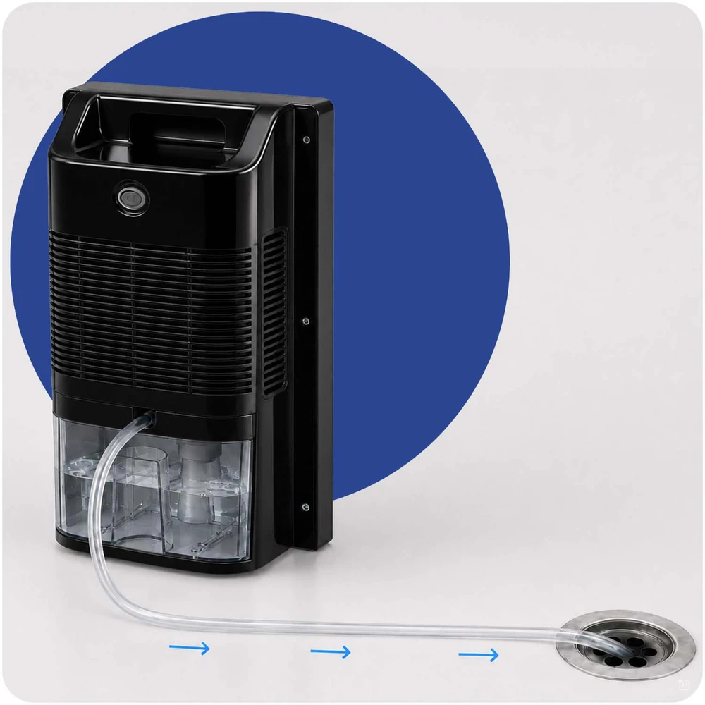 Automatinis oro sausintuvas Berdsen BD-861 700 ml/parą su higrostatu ir pulteliu, juodas