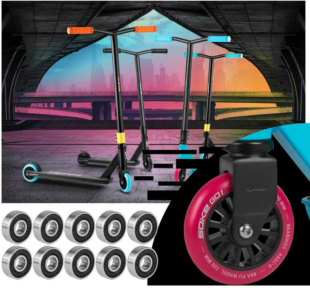 ABEC-9 guoliai paspirtukams 10 vnt.
