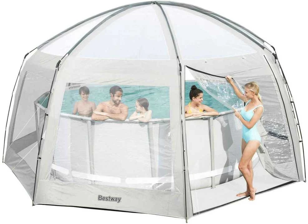 Bestway 2 viename BASEINO UŽDENGIMAS - baseino paviljonas ir sodo pavėsinė 58612