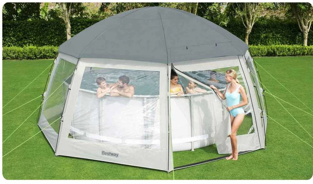 Bestway 2 viename BASEINO UŽDENGIMAS - baseino paviljonas ir sodo pavėsinė 58612