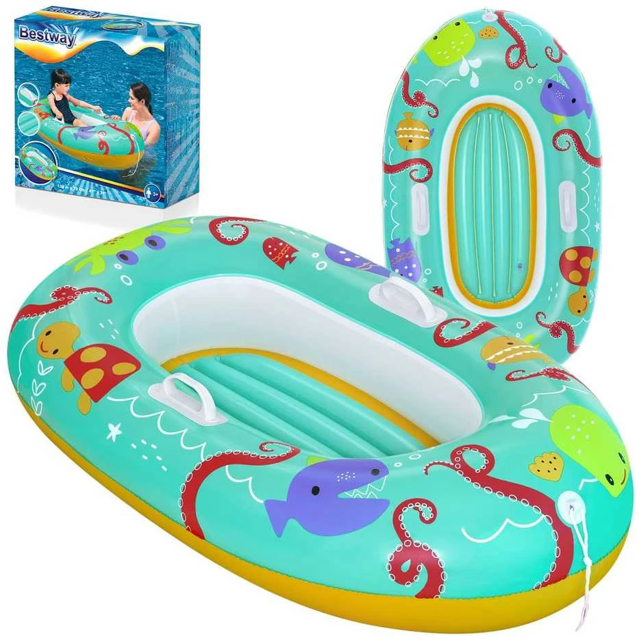 BESTWAY valtis Happy Crustacean Junior 1,19m x 79cm., assorti, 34009