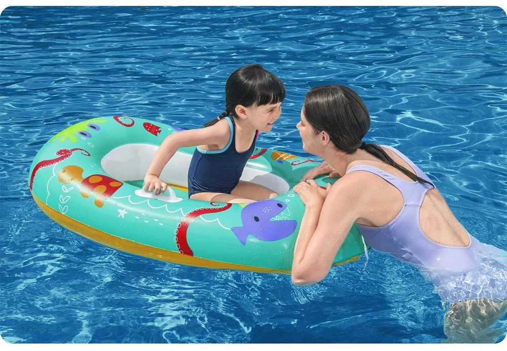 BESTWAY valtis Happy Crustacean Junior 1,19m x 79cm., assorti, 34009