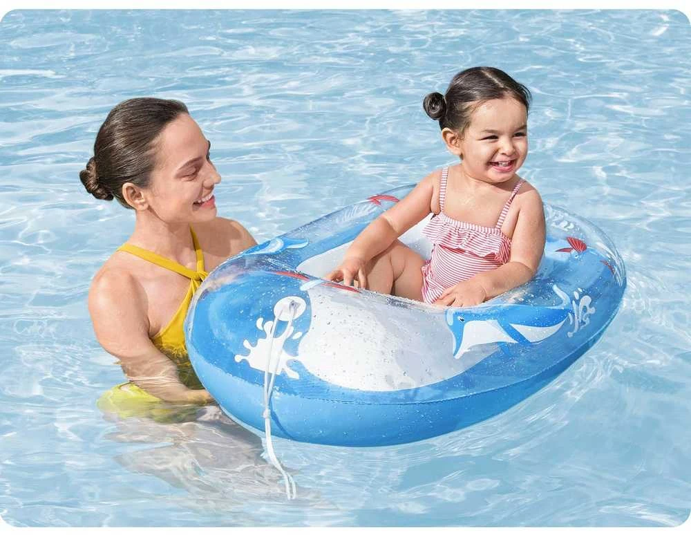 Paplūdimio pontonas delfinui plaukioti 102 x 69 cm Bestway 34037