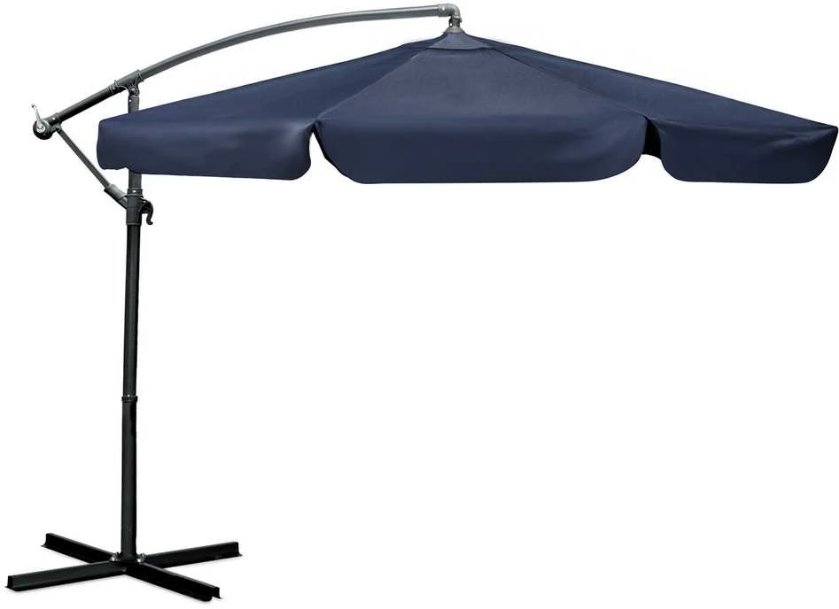 Lankstomas 6 segmentų 350 cm sodinis skėtis su dėklu Plonos PL-880