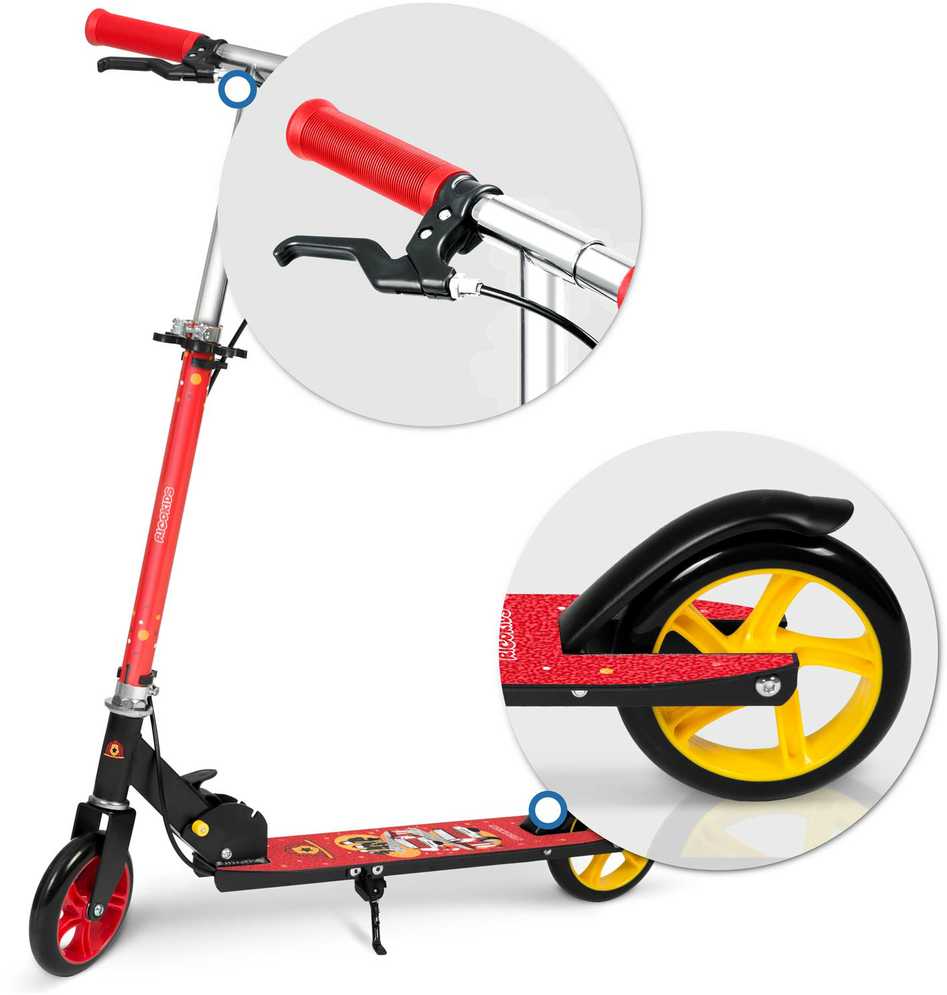 „Ricokids“ ugniagesių departamento „Kodi“ paspirtukas