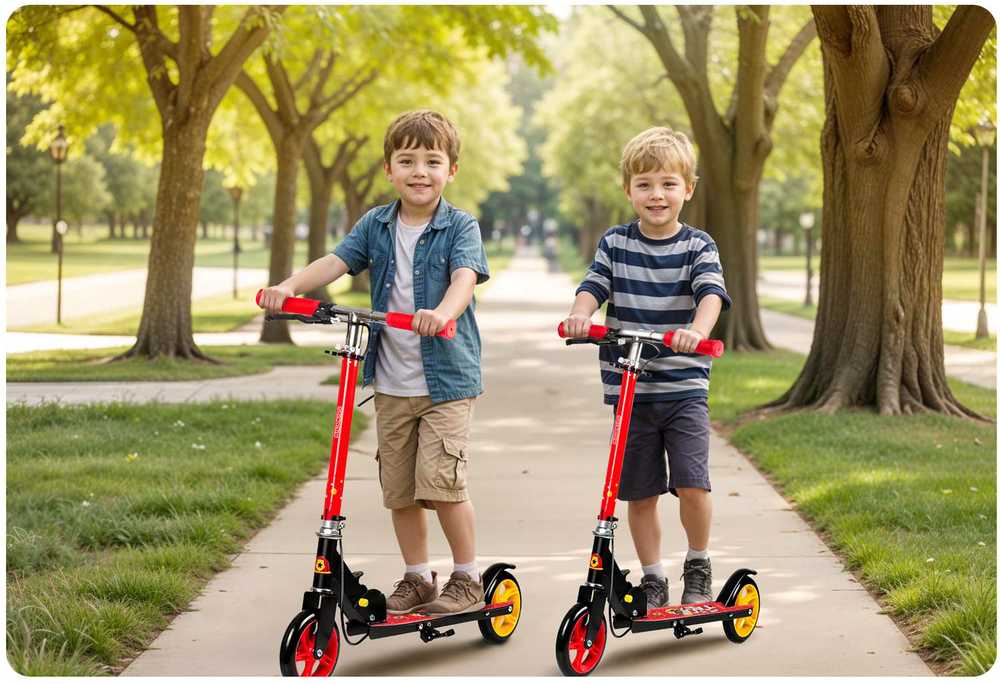 „Ricokids“ ugniagesių departamento „Kodi“ paspirtukas