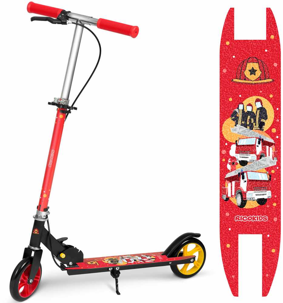 „Ricokids“ ugniagesių departamento „Kodi“ paspirtukas