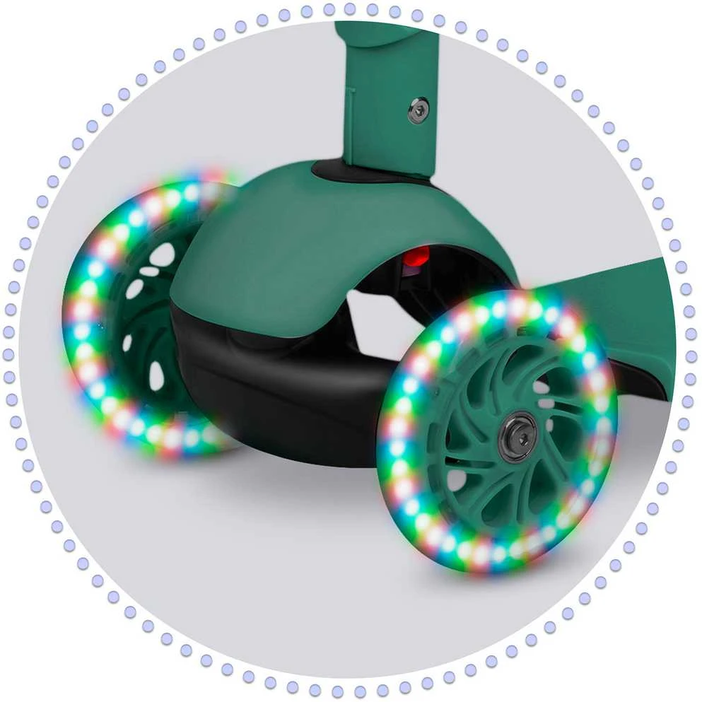 „Ricokids Todi“ triratis paspirtukas – žalias