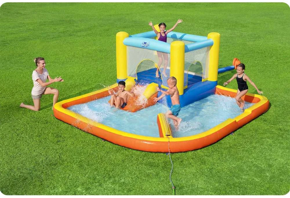 Bestway H2OGO Beach Bounce Pripučiamas vaikiškas vandens parkas