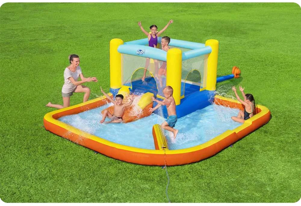 Bestway H2OGO Beach Bounce Pripučiamas vaikiškas vandens parkas