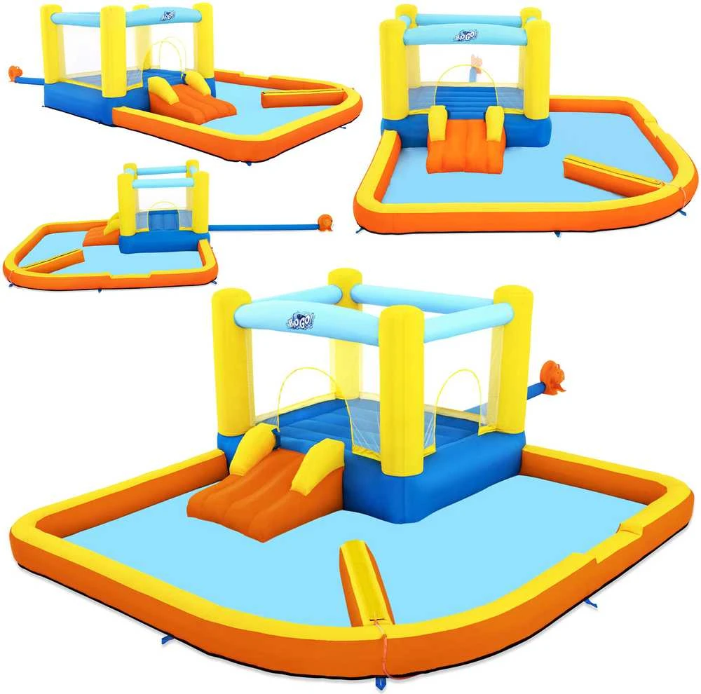 Bestway H2OGO Beach Bounce Pripučiamas vaikiškas vandens parkas