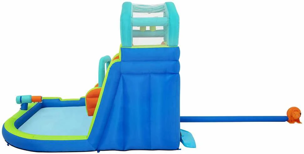 Žaidimų aikštelė Vandens parkas Turbo Splash Mega vandens parkas BESTWAY