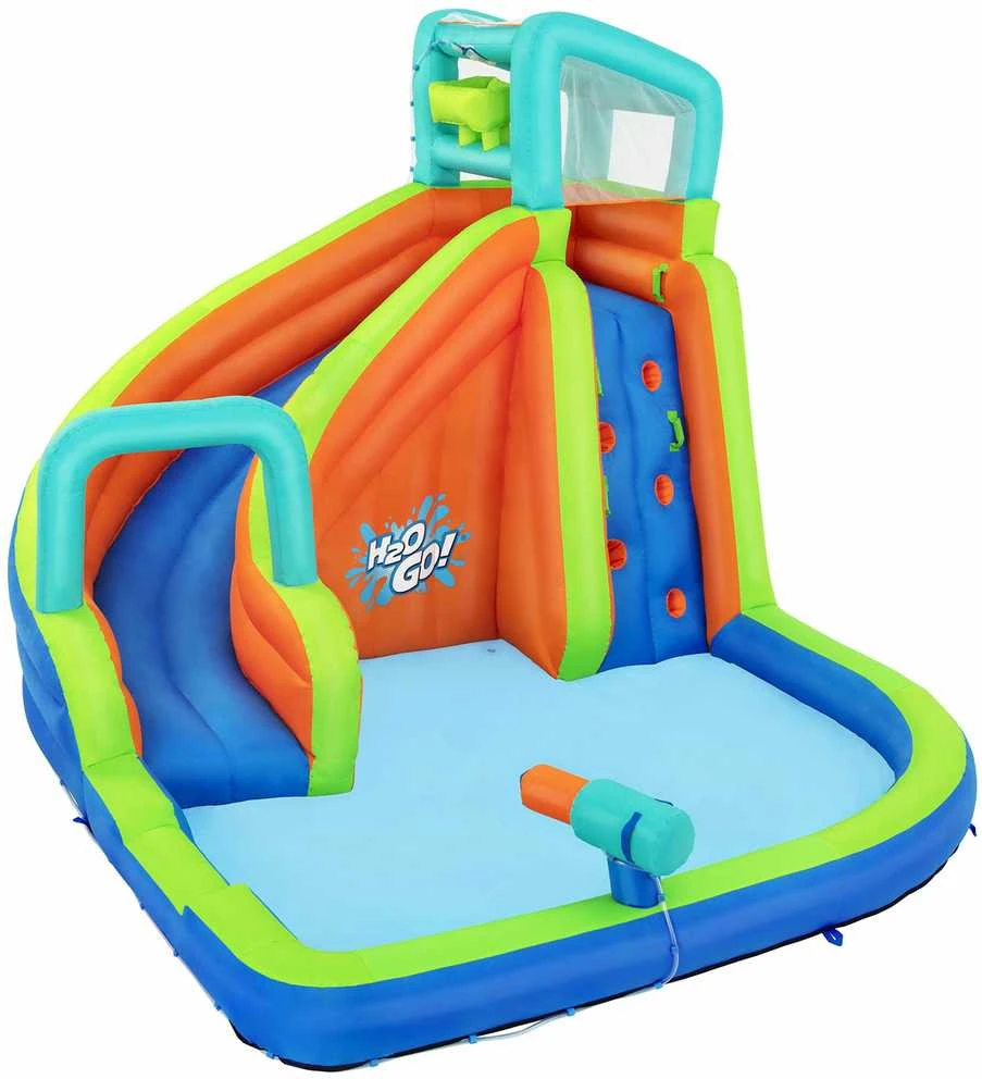 Žaidimų aikštelė Vandens parkas Turbo Splash Mega vandens parkas BESTWAY