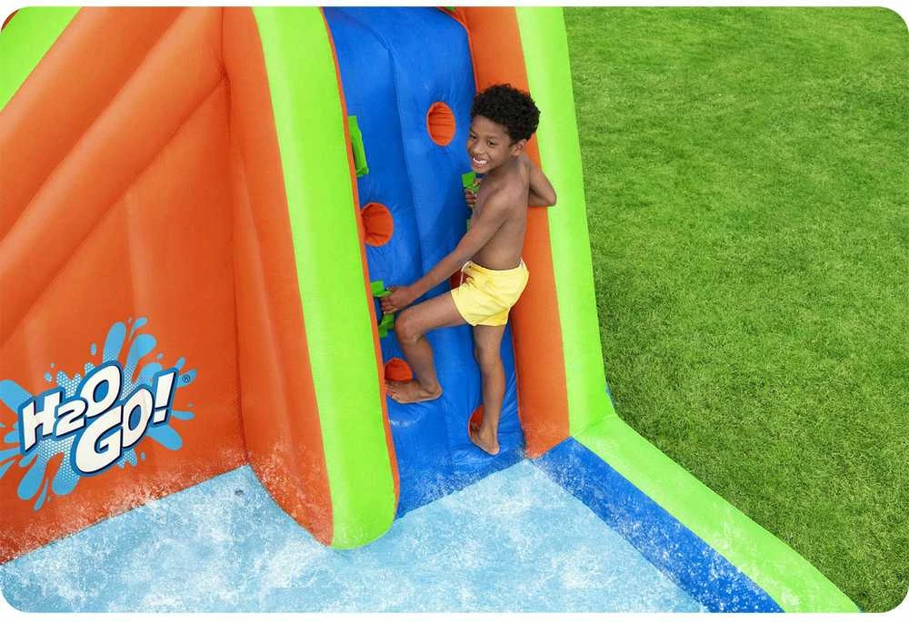 Žaidimų aikštelė Vandens parkas Turbo Splash Mega vandens parkas BESTWAY