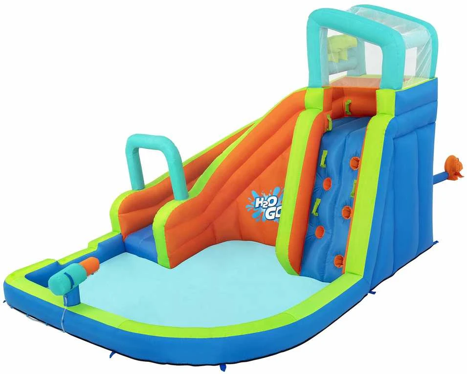 Žaidimų aikštelė Vandens parkas Turbo Splash Mega vandens parkas BESTWAY
