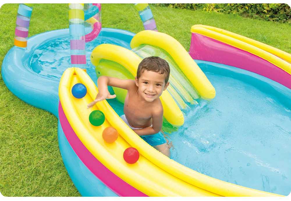 Pripučiama žaidimų aikštelė „Intex 56137 Rainbow“
