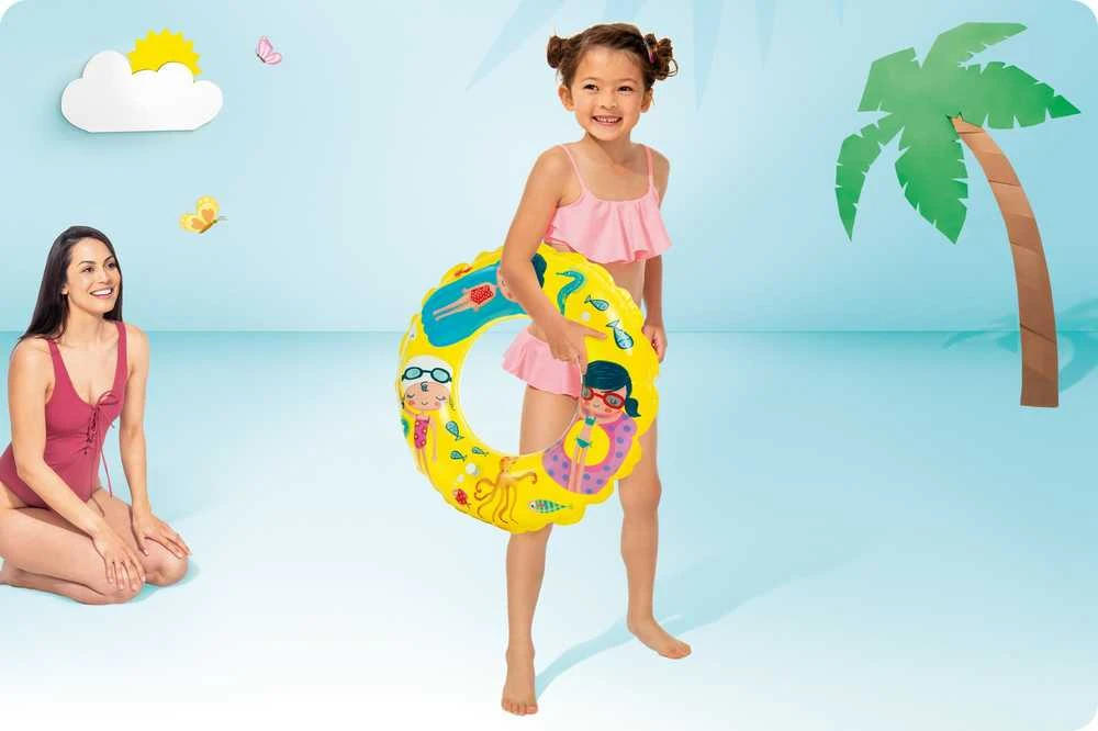 Plaukimo žiedo skersmuo 61 cm INTEX 59242