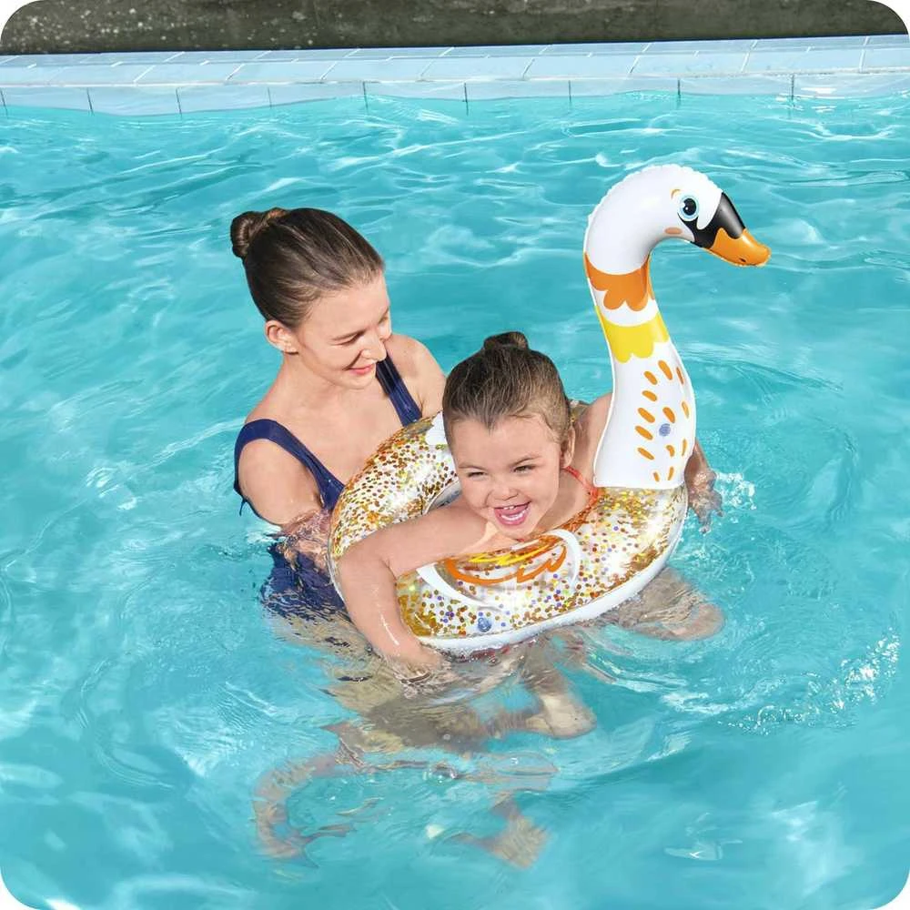 Plaukimo žiedo gyvūnai Bestway 36306 gulbė