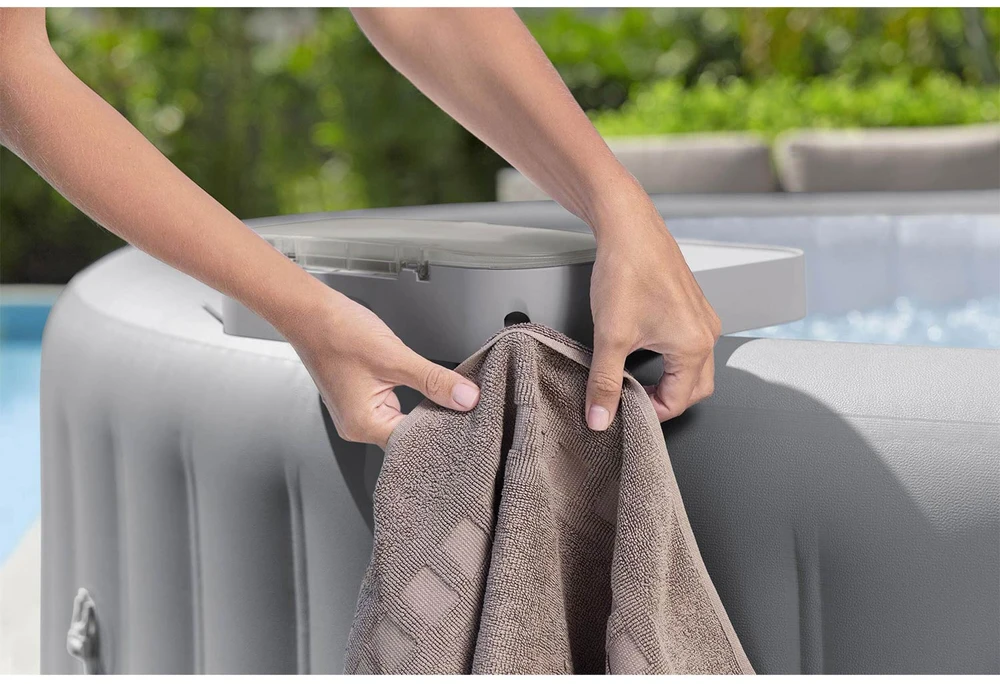 Bestway 4in1 Lentyna Visiems Lay-Z-Spa Laikymo Stalo Kabliukui Laikyti 60337