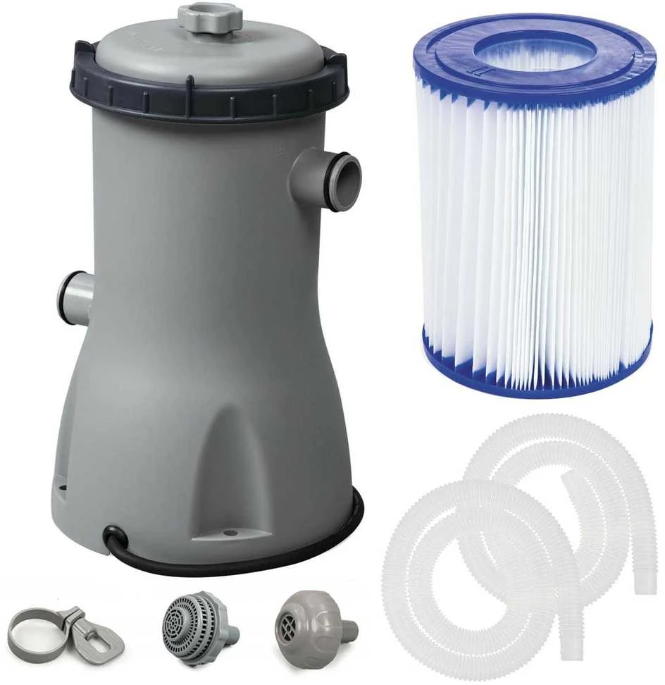 Siurblys su filtru BESTWAY, Flowclear, 3028 l/val., 220-240V, 32W, 58386