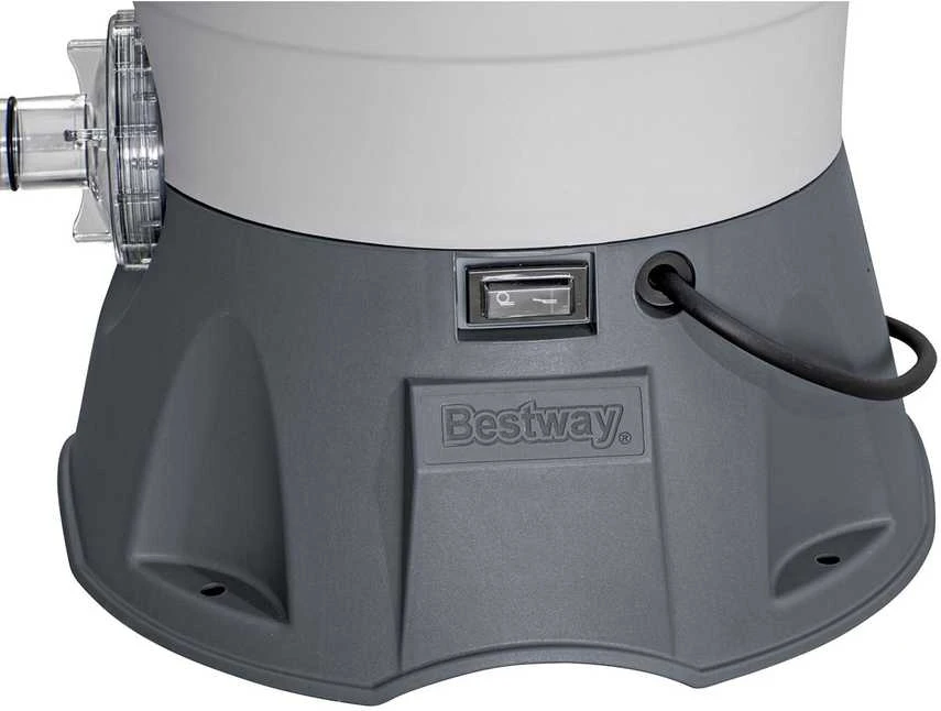 Baseino smėlio pompa + filtro kamuoliukai, 3596 l/val. „Bestway 58515“