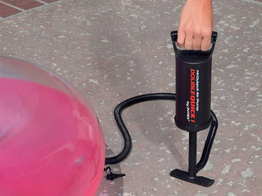 Intex Double Quick I Hand Air Pump Juodas