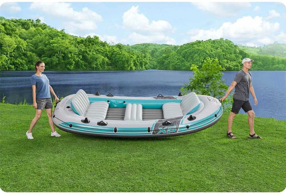 Bestway Pripučiama valtis „Adventure Elite™ X5“ 5 asmenims + irklai 315 x 166 cm 65159