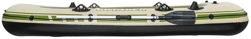 Bestway pripučiamas pontonas + irklai 294 x 137 cm Voyager X3 plaustų rinkinys 65164