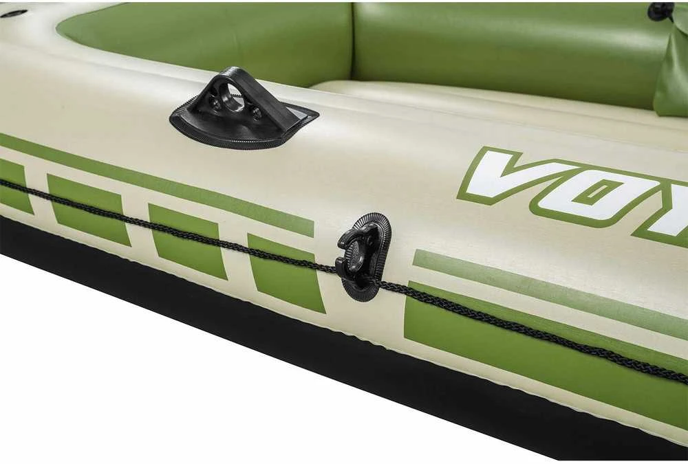 Bestway pripučiamas pontonas + irklai 294 x 137 cm Voyager X3 plaustų rinkinys 65164