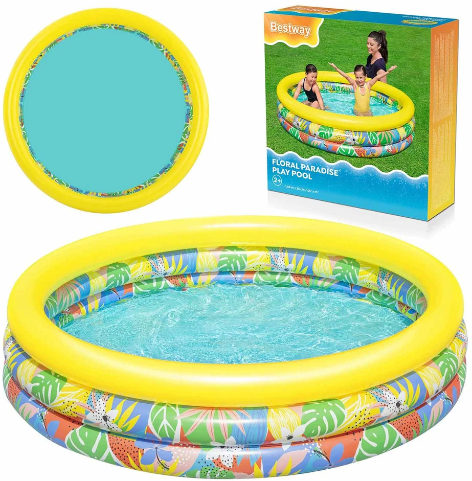 Bestway 51203 Pripučiamas baseinas Tropiniai augalai 1,68 m x 38 cm