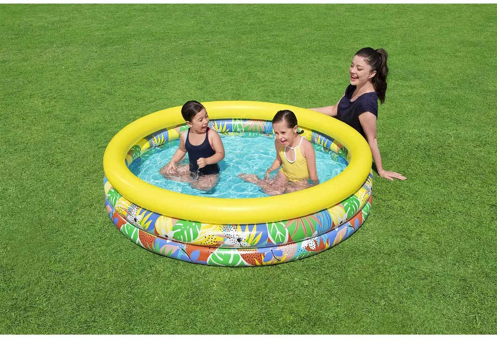 Bestway 51203 Pripučiamas baseinas Tropiniai augalai 1,68 m x 38 cm