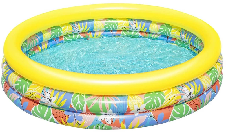 Bestway 51203 Pripučiamas baseinas Tropiniai augalai 1,68 m x 38 cm