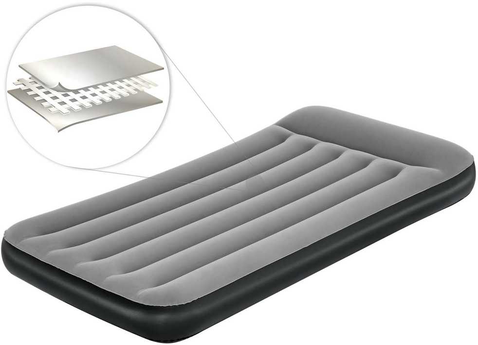 Pripučiamas čiužinys 188x99x30 cm su įmontuotu elektriniu siurbliu Bestway 67556