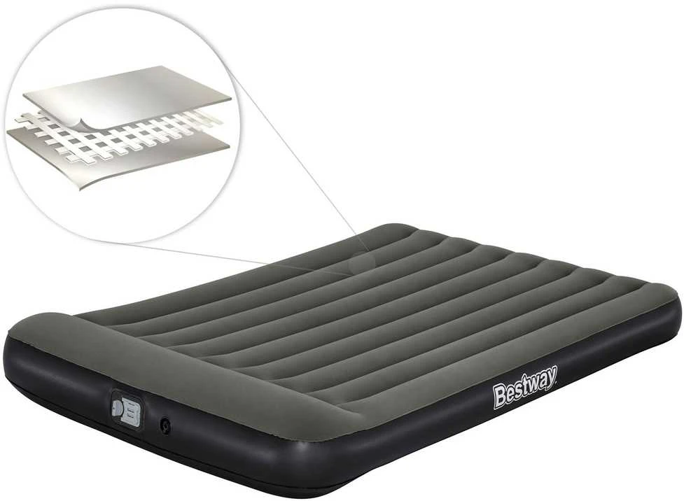 Bestway Pripučiamas čiužinys Tritech Airbed Queen su integruota pompa 67930 2.03m x 1.52m x 30cm