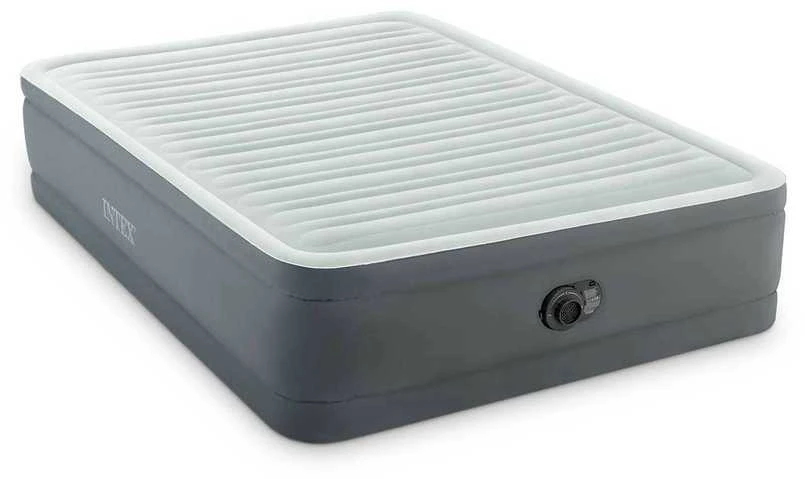 Pripučiamas čiužinys 203x152x46 cm su įmontuotu elektriniu siurbliu INTEX 64906ND