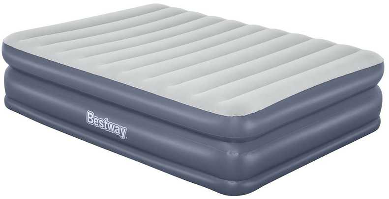 Pripučiamas čiužinys 203x152x51 cm su įmontuotu elektriniu siurbliu Bestway 67925