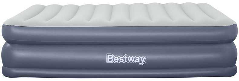 Pripučiamas čiužinys 203x152x51 cm su įmontuotu elektriniu siurbliu Bestway 67925