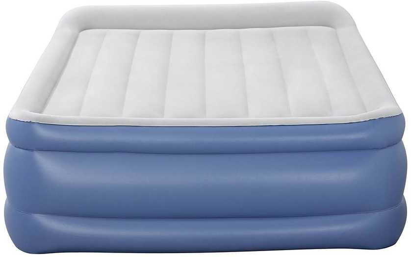 Pripučiamas čiužinys 203x152x56 cm su įmontuotu elektriniu siurbliu Bestway 67614