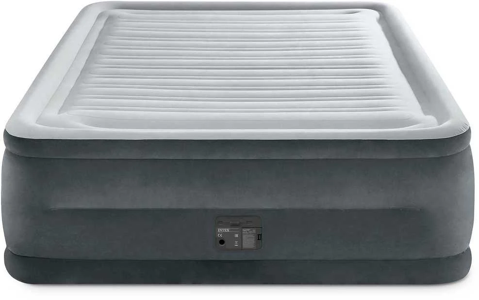 Pripučiamas čiužinys 203x152x56cm su įmontuotu elektriniu siurbliu INTEX 64418