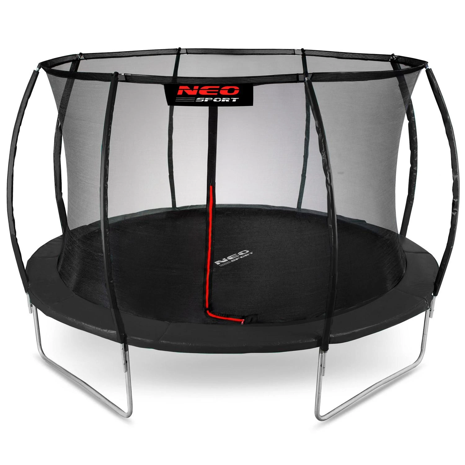 Neo-Sport batutas 374 cm su saugos tinklu