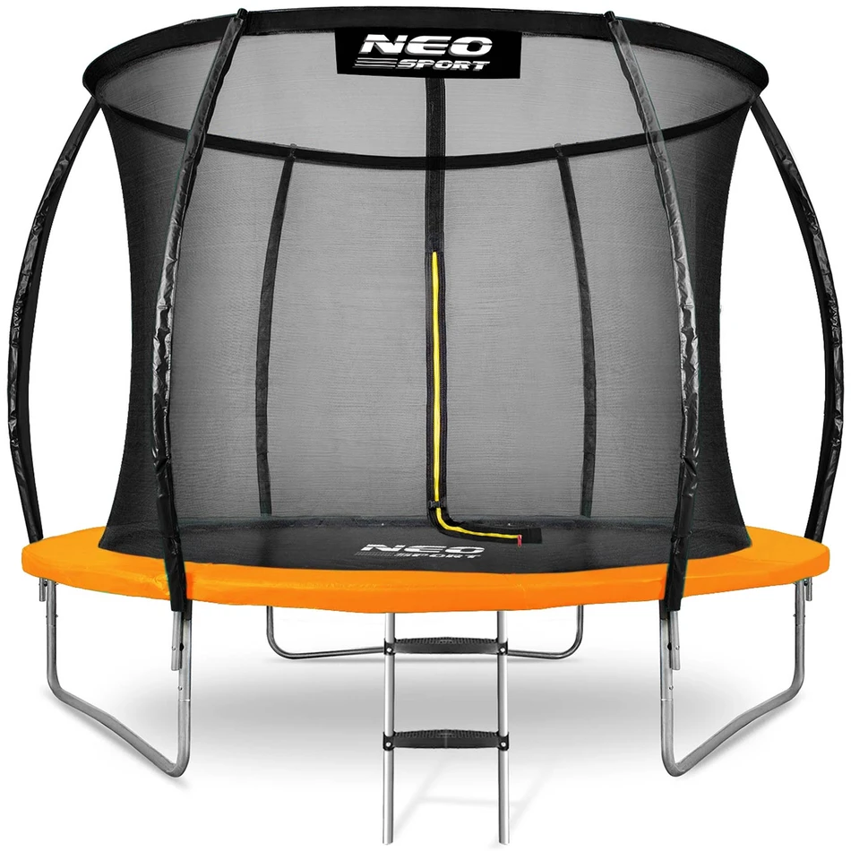Profiliuotas sodo batutas 8 pėdų / 252 cm su vidiniu Neo-Sport tinkleliu