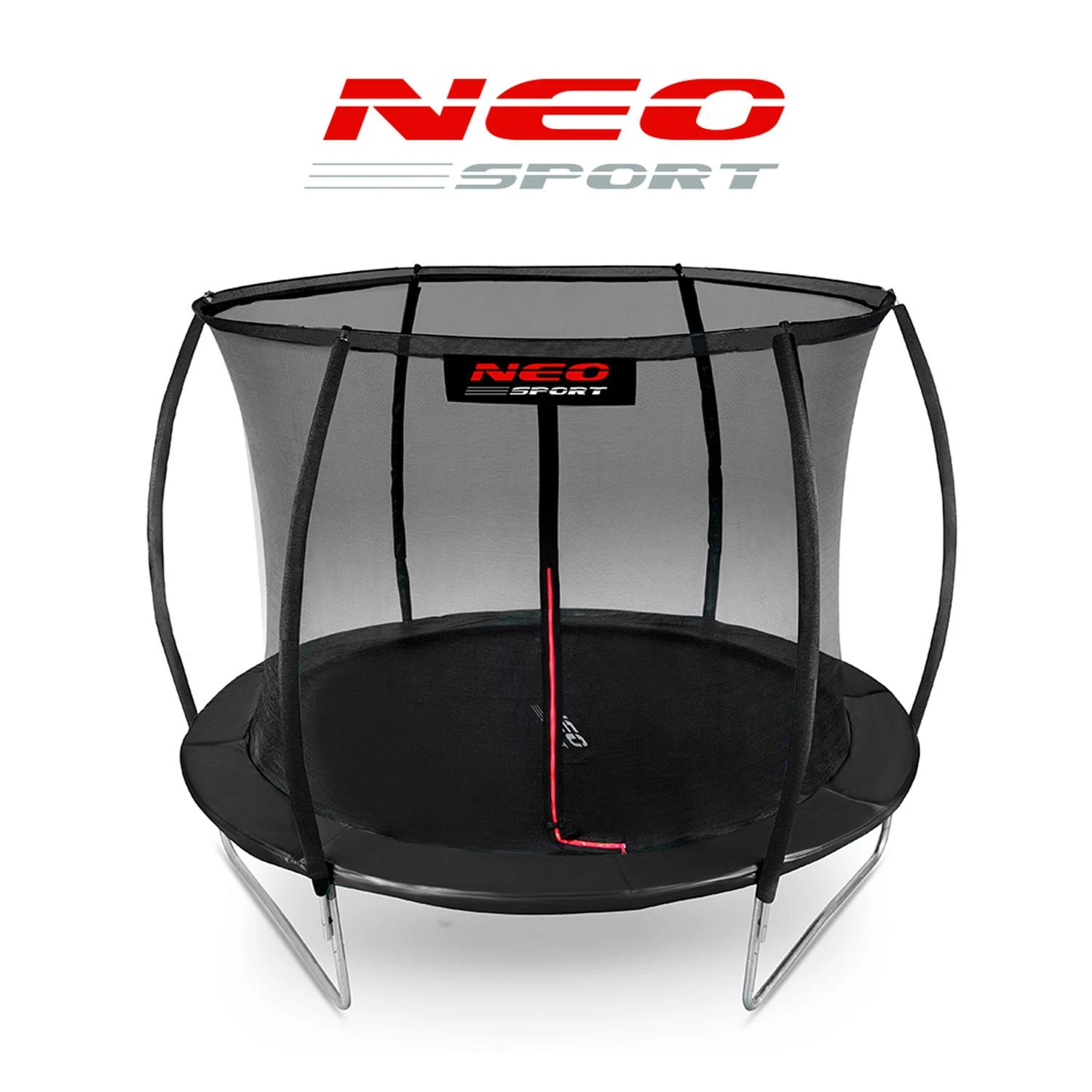 Profiliuotas sodo batutas 8 pėdų / 252 cm su vidiniu Neo-Sport tinkleliu