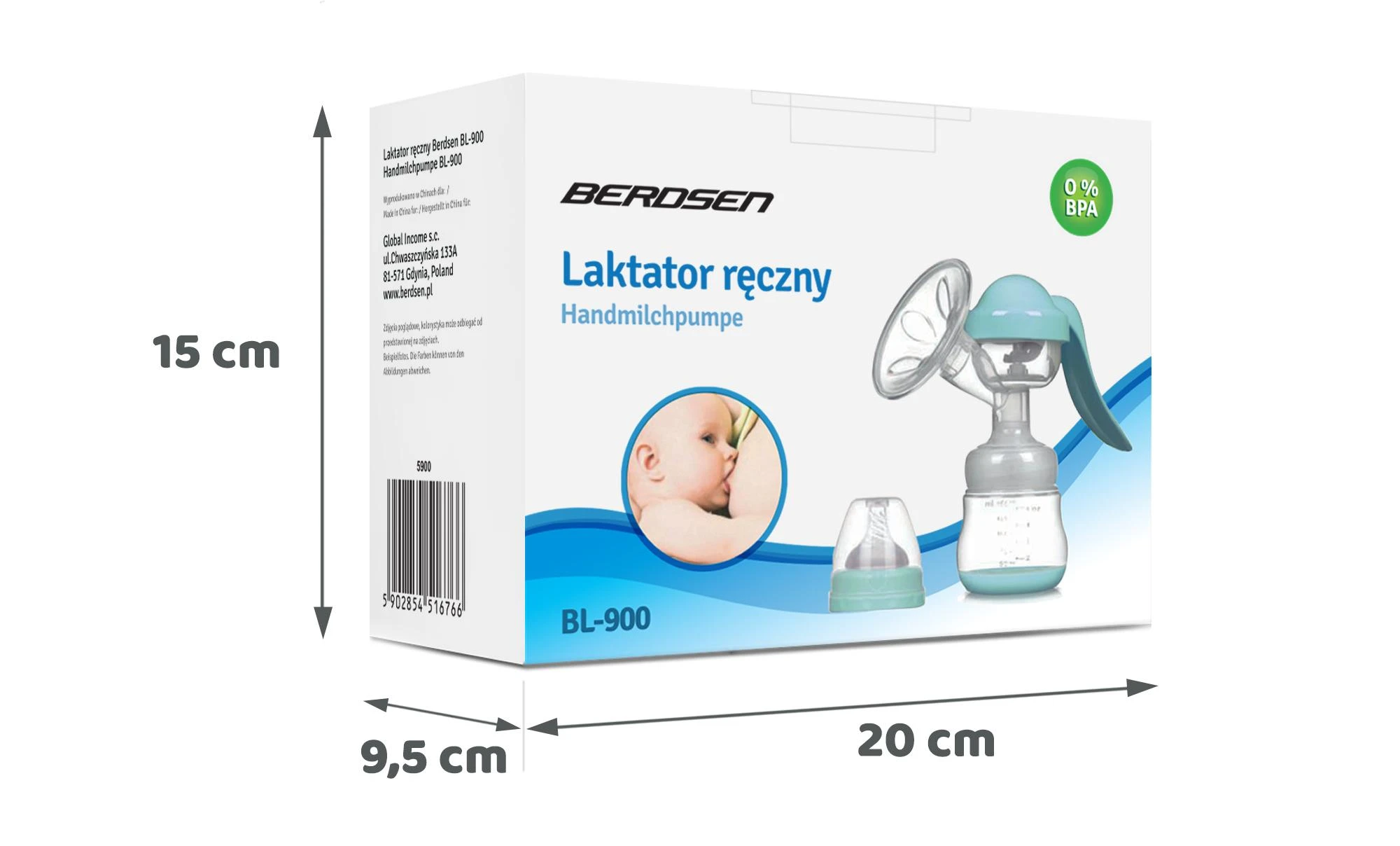 Rankinis pientraukis su priedais Berdsen BL-900