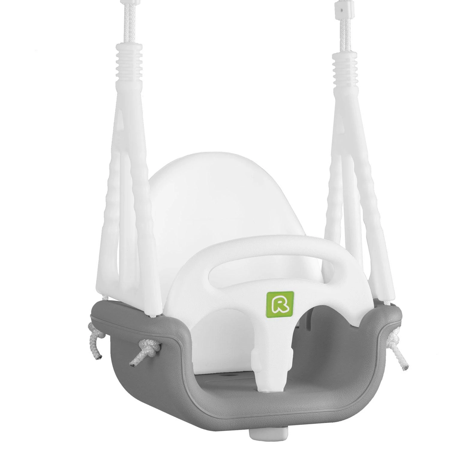 Ricokids 3in1 pilkai balta sūpynė kibirėlis